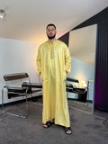 N°1 - QAMIS EMIRATI JAUNE CIRÉE PRESTIGE HOMME DUBAÏ