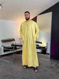 N°1 - QAMIS EMIRATI JAUNE CIRÉE PRESTIGE HOMME DUBAÏ